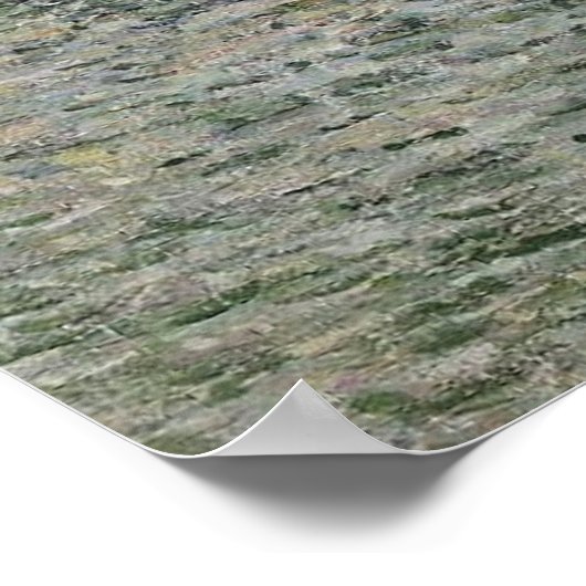 Camille Pissarro Pont Boieldieu in Rouen Painting Poster (Hoek)