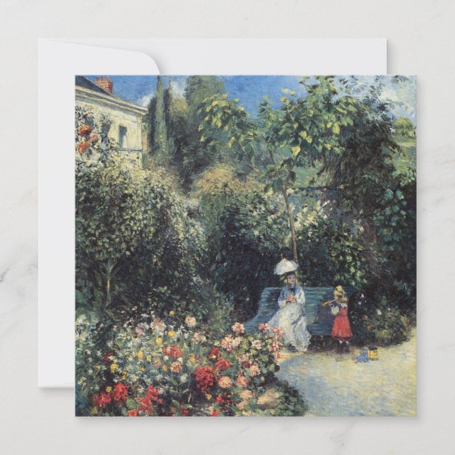 Camille Pissarro Pontoise Garden (Voorkant)
