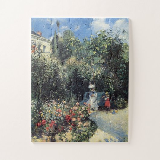 Camille Pissarro Pontoise Garden Legpuzzel (Verticaal)