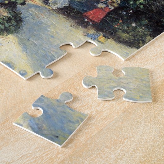 Camille Pissarro Pontoise Garden Legpuzzel (Zijkant)