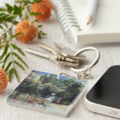 Camille Pissarro Pontoise Garden Sleutelhanger (Voorkant Rechts)