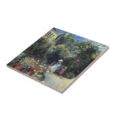Camille Pissarro Pontoise Garden Tegeltje (Zijkant)