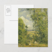 Camille Pissarro | Rest in de weide Briefkaart (Voorkant / Achterkant)