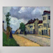 Camille Pissarro - Rue de Gisors Poster (Voorkant)