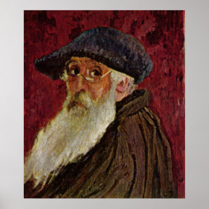 Camille Pissarro Self Portrait 1898 selfportret Poster
