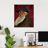 Camille Pissarro Self Portrait 1898 selfportret Poster (Thuiskantoor)