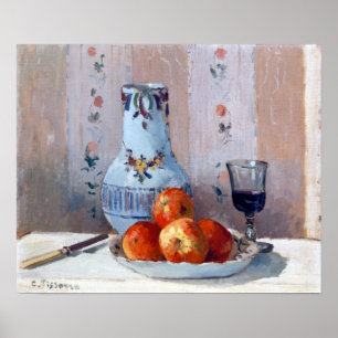 Camille Pissarro Stilleven met Apples Pitcher Poster