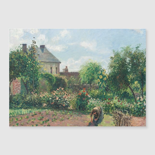 Camille Pissarro The Artist's Garden in Eragny (Voorkant)