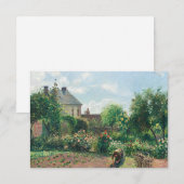 Camille Pissarro The Artist's Garden in Eragny (Voorkant / Achterkant)