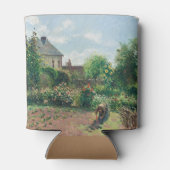 Camille Pissarro The Artist's Garden in Eragny Blikjeskoeler (Achterkant)