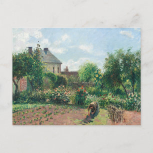 Camille Pissarro The Artist's Garden in Eragny Briefkaart