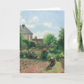 Camille Pissarro The Artist's Garden in Eragny Kaart (Voorkant)
