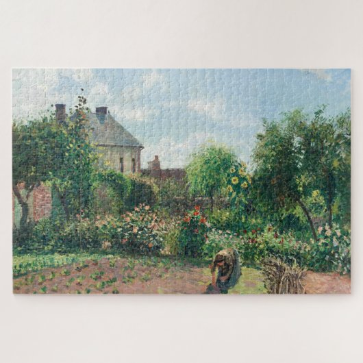 Camille Pissarro The Artist's Garden in Eragny Legpuzzel (Horizontaal)