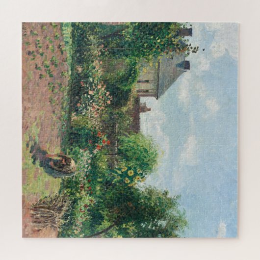 Camille Pissarro The Artist's Garden in Eragny Legpuzzel (Horizontaal)