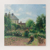 Camille Pissarro The Artist's Garden in Eragny Legpuzzel (Verticaal)