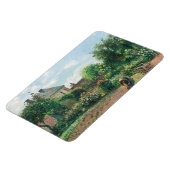 Camille Pissarro The Artist's Garden in Eragny Magneet (Linkerzijde)