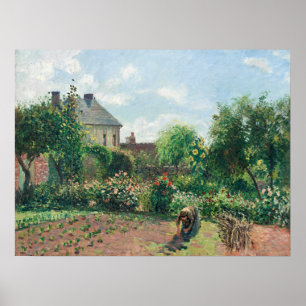 Camille Pissarro The Artist's Garden in Eragny Poster