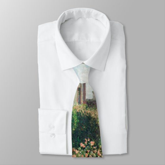 Camille Pissarro The Artist's Garden in Eragny Stropdas (Gebonden)