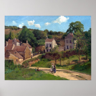 Camille Pissarro The Hermitage te Pontoise Poster
