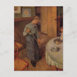 Camille Pissarro - The Little Country Maid Briefkaart
