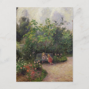 Camille Pissarro Tuintuin in Hermitage Briefkaart