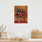 Camille Pissarro - Vase of Flowers Poster (Keuken)