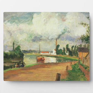 Camille Pissarro Visserijvissers aan de banken v Fotoplaat