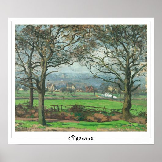Camille Pissarro Zedign Art Poster #13 (Voorkant)
