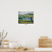 Camille Pissarro Zedign Art Poster #142-2 (Keuken)