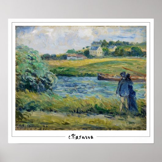 Camille Pissarro Zedign Art Poster #142-2 (Voorkant)
