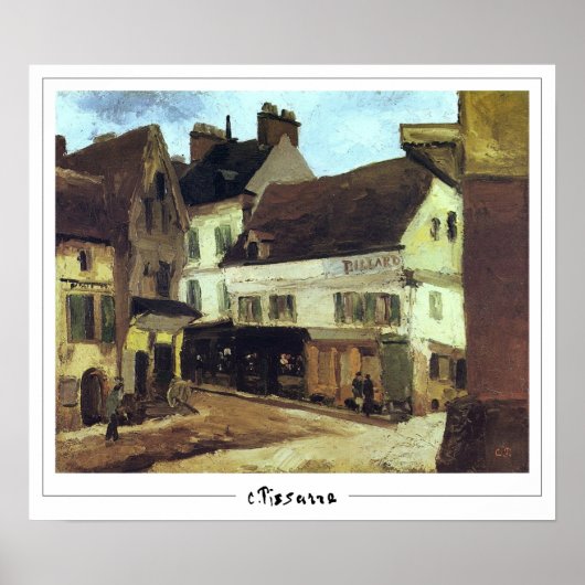 Camille Pissarro Zedign Art Poster #179 (Voorkant)