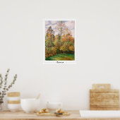 Camille Pissarro Zedign Art Poster #1-2 (Keuken)