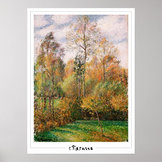 Camille Pissarro Zedign Art Poster #1-2 (Voorkant)