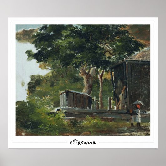 Camille Pissarro Zedign Art Poster #204 (Voorkant)