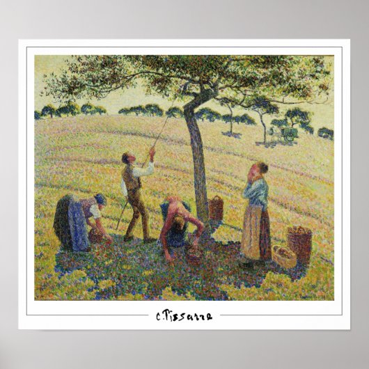 Camille Pissarro Zedign Art Poster #214-2 (Voorkant)