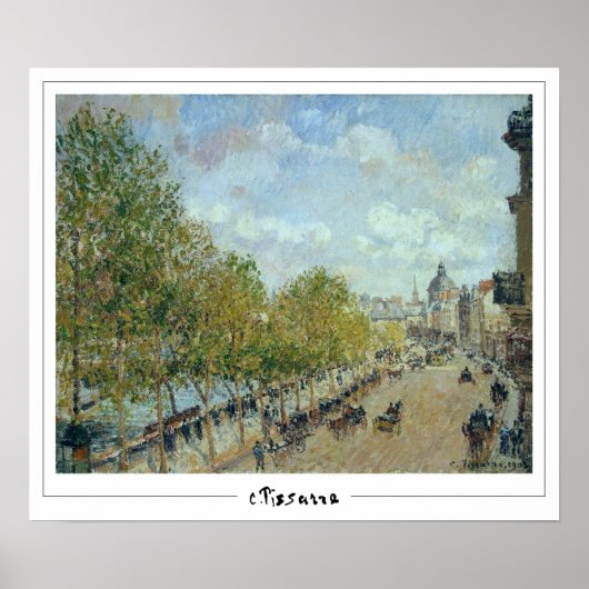 Camille Pissarro Zedign Art Poster #216-2 (Voorkant)