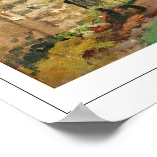 Camille Pissarro Zedign Art Poster #25-2 (Hoek)