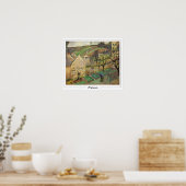 Camille Pissarro Zedign Art Poster #25-2 (Keuken)