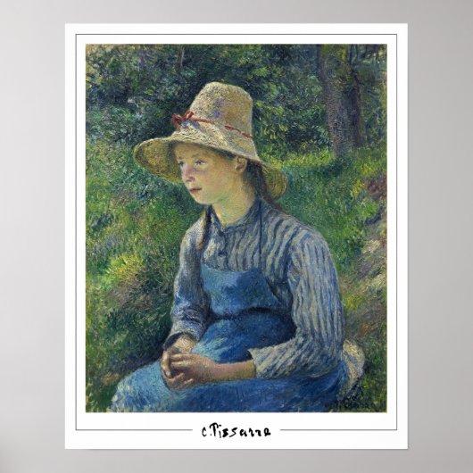 Camille Pissarro Zedign Art Poster #277-2 (Voorkant)