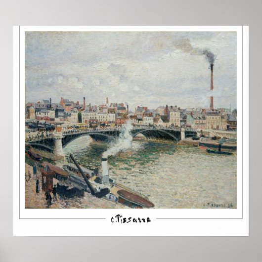 Camille Pissarro Zedign Art Poster #28 (Voorkant)