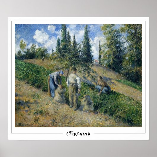 Camille Pissarro Zedign Art Poster #283 (Voorkant)