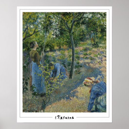 Camille Pissarro Zedign Art Poster #30 (Voorkant)