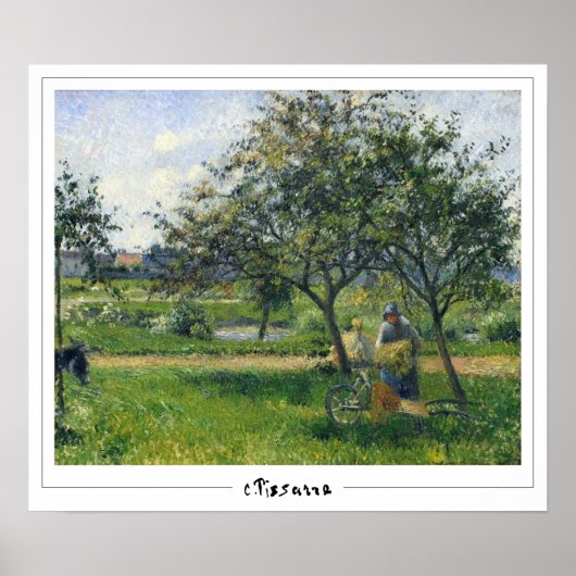 Camille Pissarro Zedign Art Poster #321-2 (Voorkant)