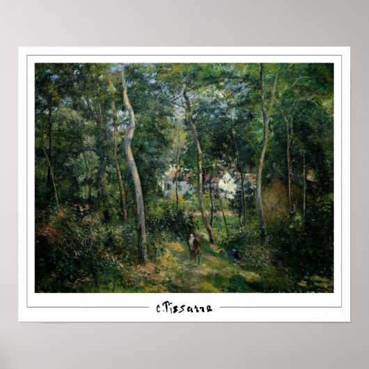Camille Pissarro Zedign Art Poster #324-2 (Voorkant)