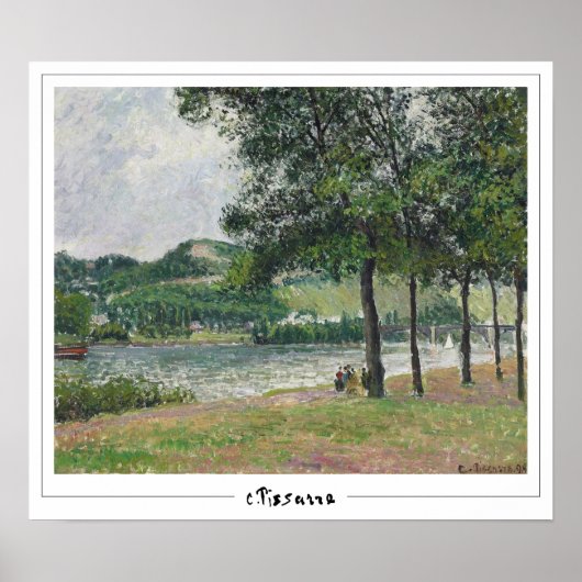 Camille Pissarro Zedign Art Poster #326-2 (Voorkant)