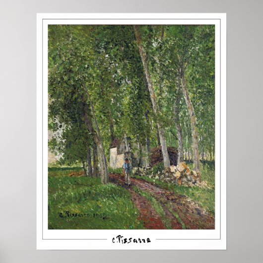 Camille Pissarro Zedign Art Poster #384 (Voorkant)