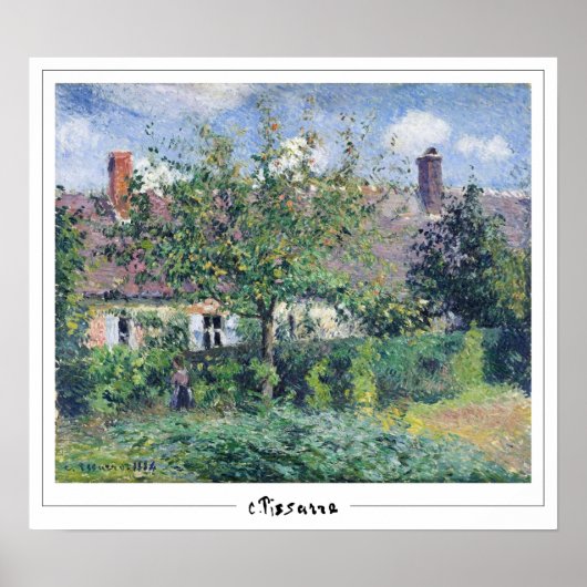 Camille Pissarro Zedign Art Poster #385-2 (Voorkant)