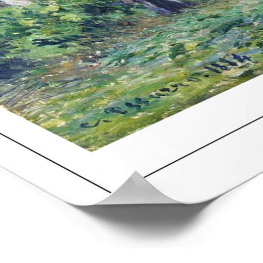 Camille Pissarro Zedign Art Poster #385-2 (Hoek)