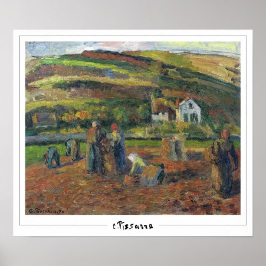 Camille Pissarro Zedign Art Poster #394 (Voorkant)