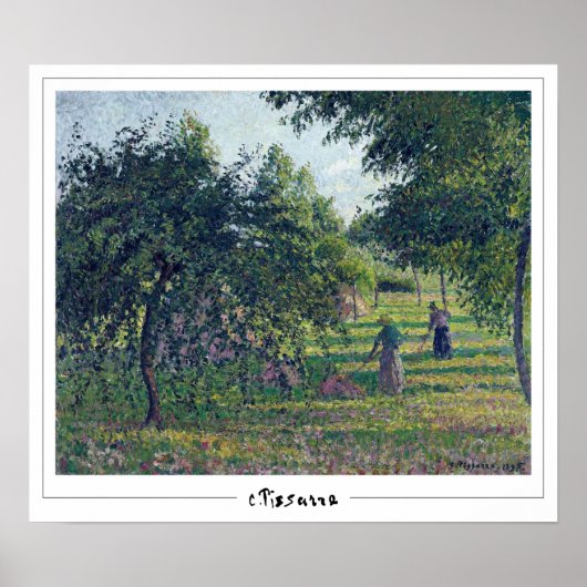 Camille Pissarro Zedign Art Poster #394-2 (Voorkant)